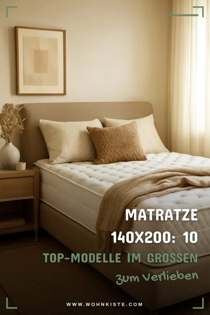 Matratze 140x200: 10 Top-Modelle im großen Vergleich