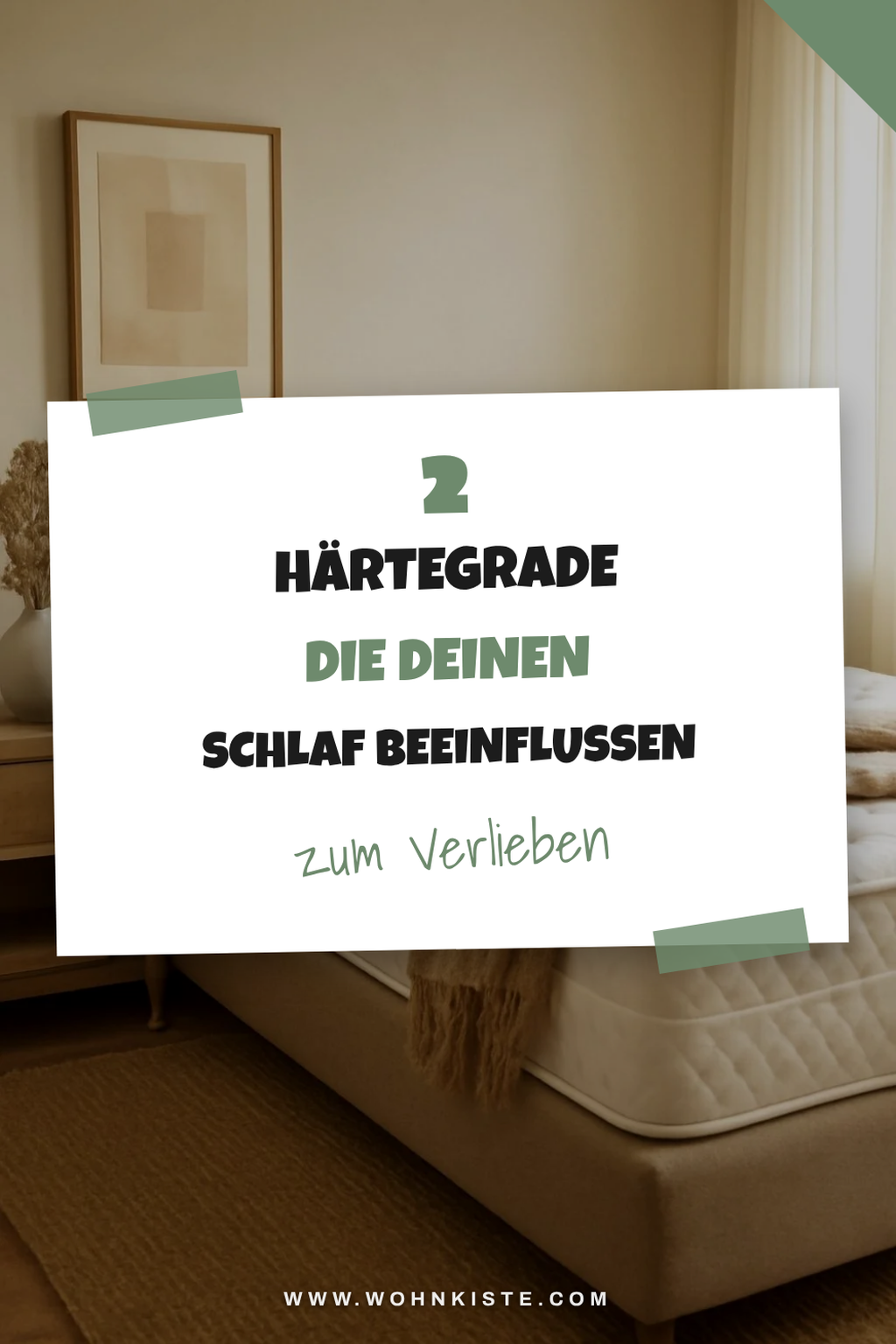 Härtegrade und deren Bedeutung für den Schlaf