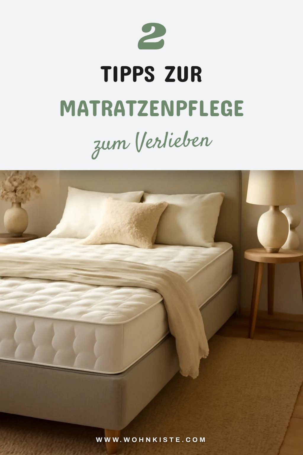 Die richtige Pflege deiner Matratze 140x200