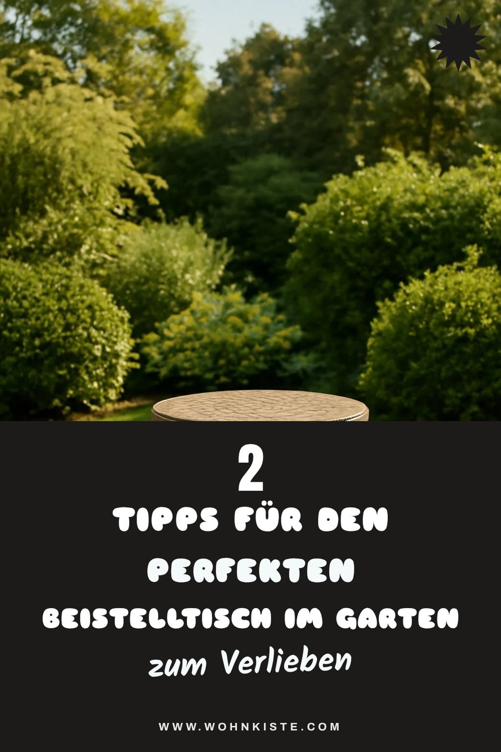 So findest du den perfekten wetterfesten Beistelltisch für deinen Garten