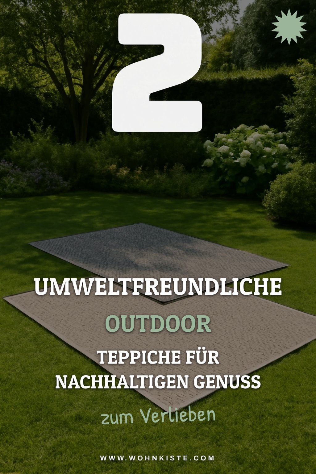 Diese 2 Outdoor Teppiche sind umweltfreundlich