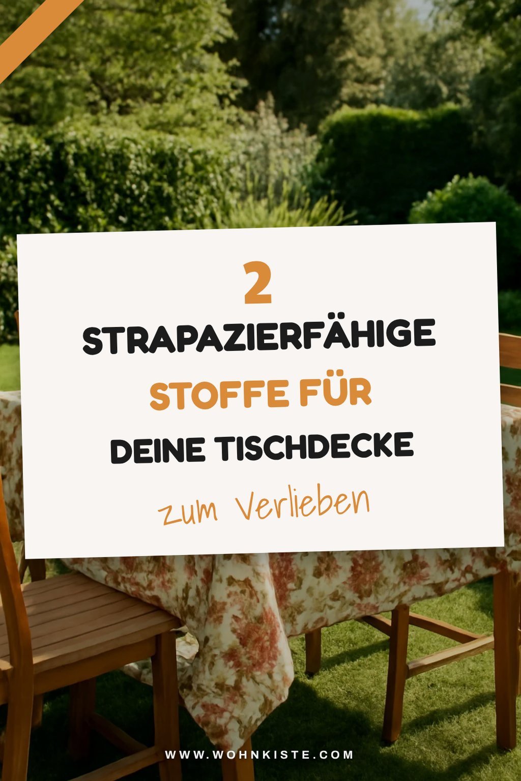 Diese 3 strapazierfähigen Stoffe sind perfekt für den Außenbereich