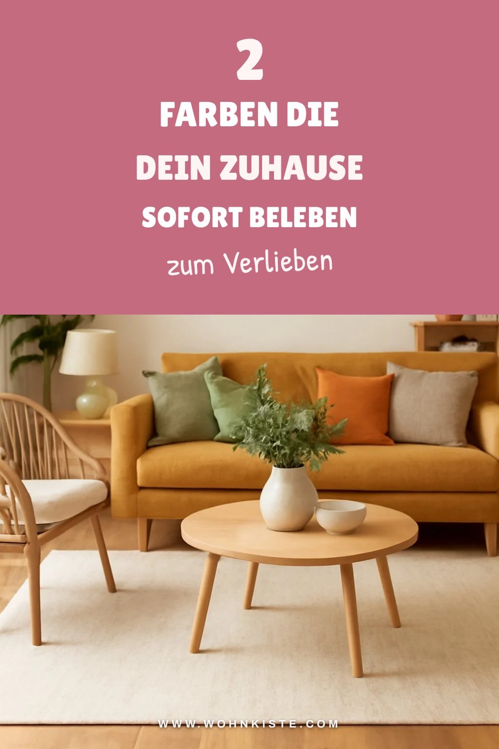 So bringst du Farbe in dein Zuhause in 5 Schritten