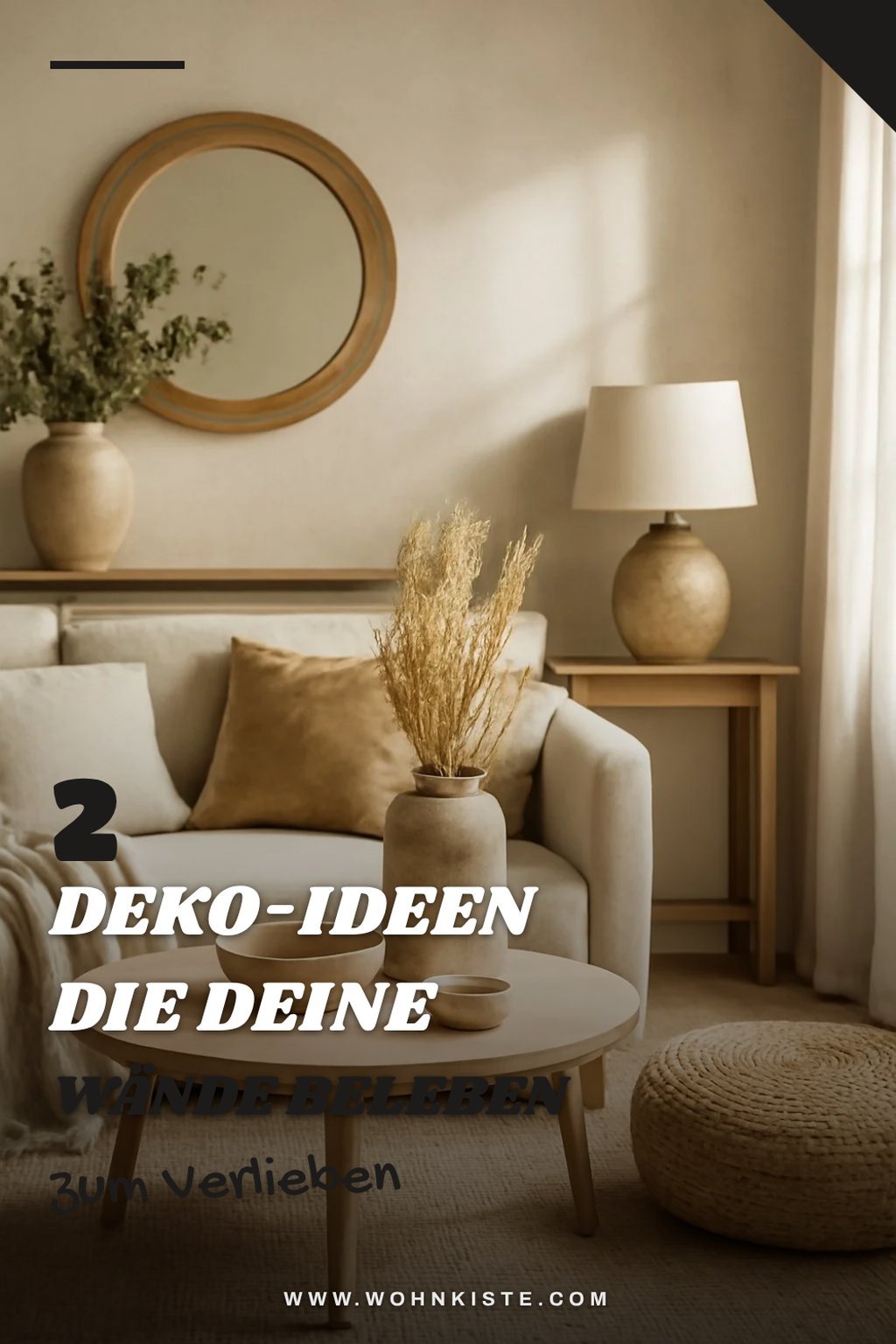 Schluss mit leeren Wänden: 4 kreative Deko-Ideen