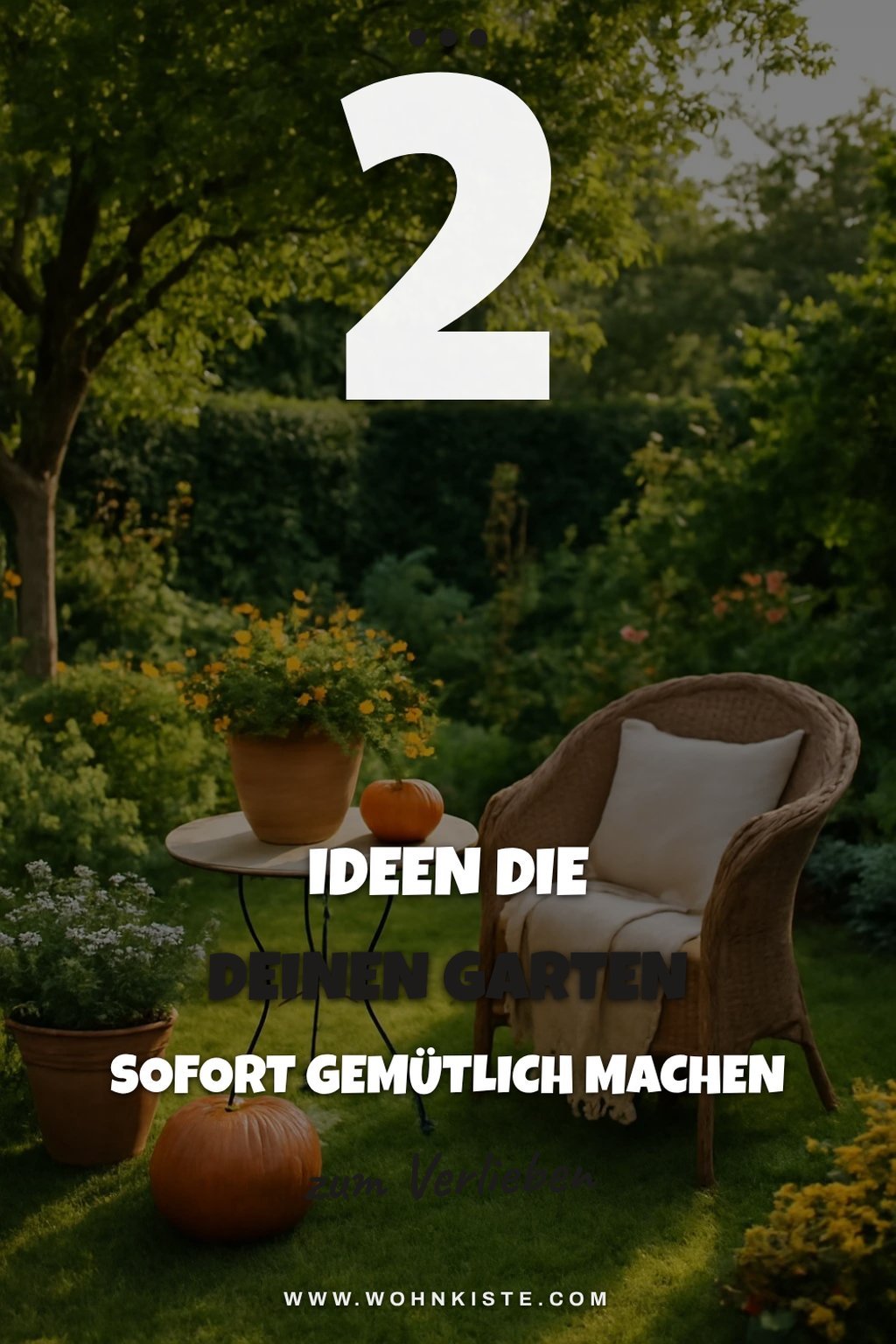 So verwandelst du deinen Garten mit saisonalen Deko-Ideen