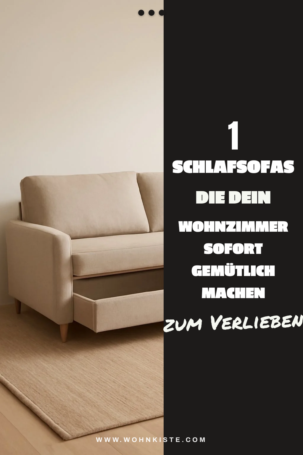 Entdecke die besten Schlafsofas mit Bettkasten für dein Wohnzimmer