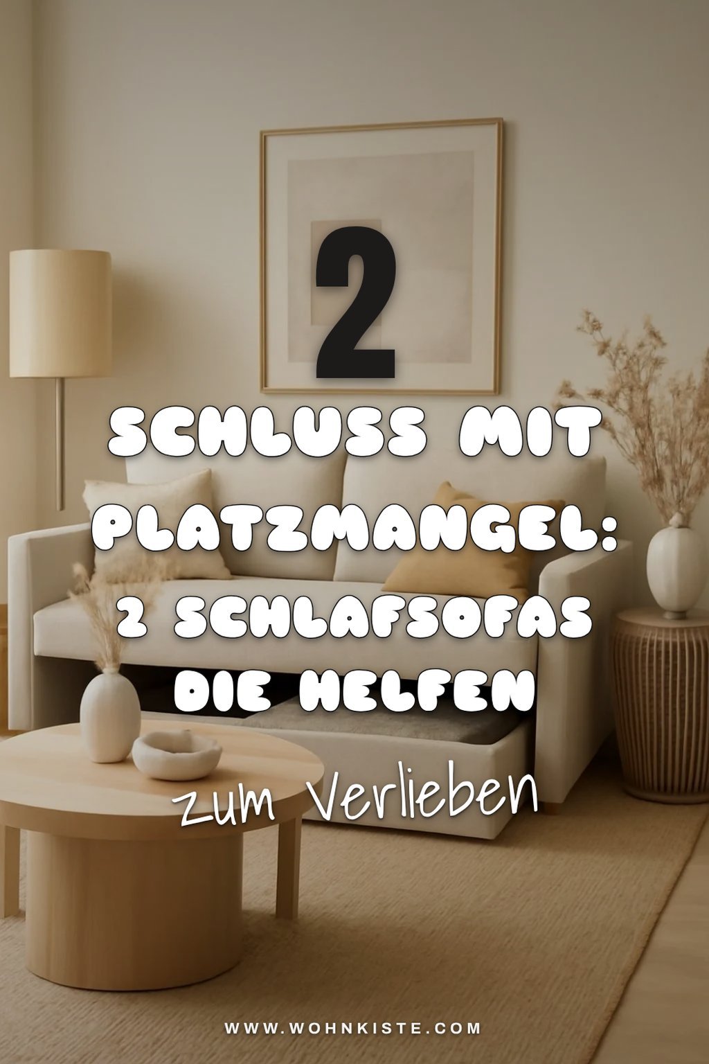 Funktionale Schlafsofas für kleine Wohnungen