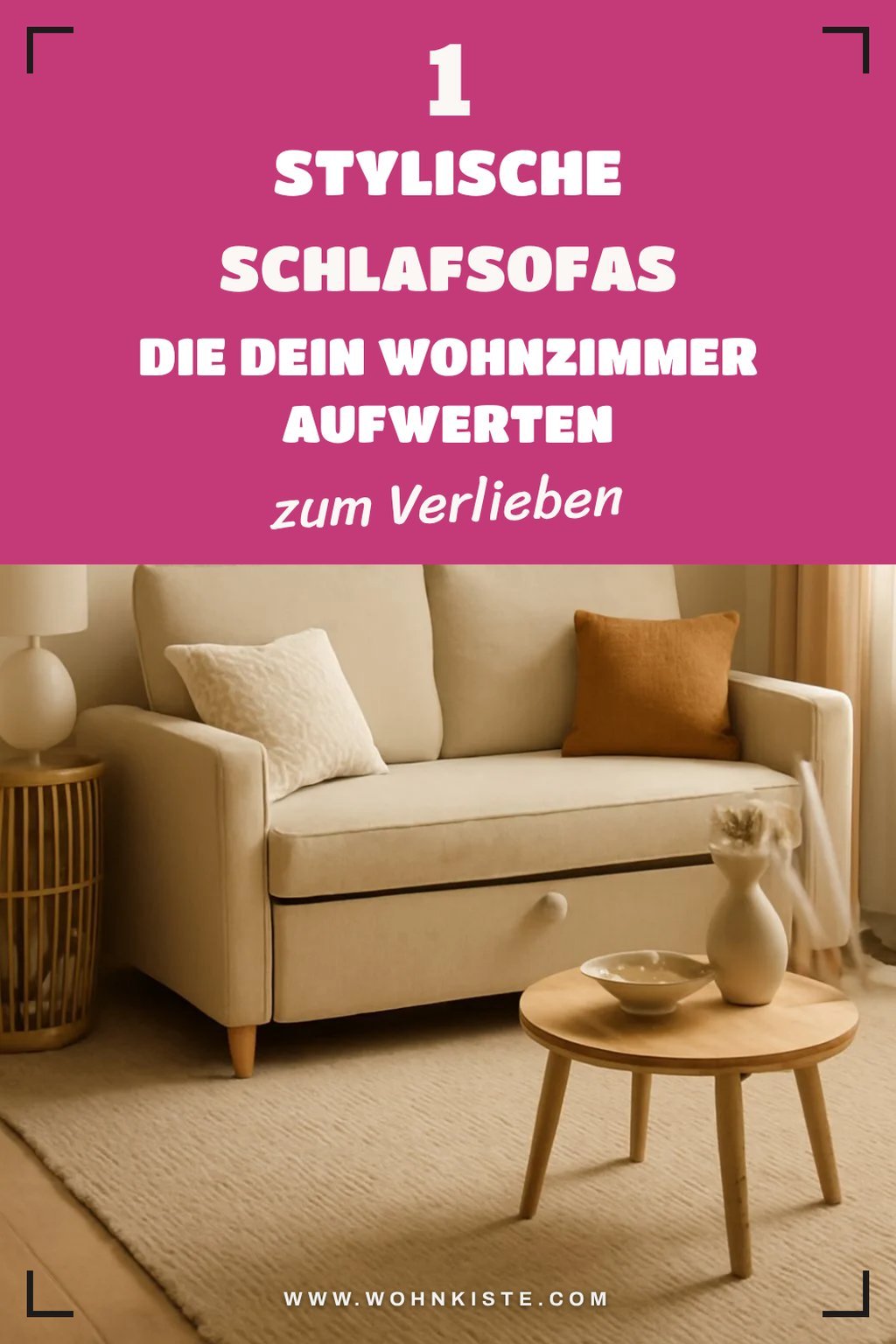 Stylische Schlafsofas für dein modernes Wohnzimmer