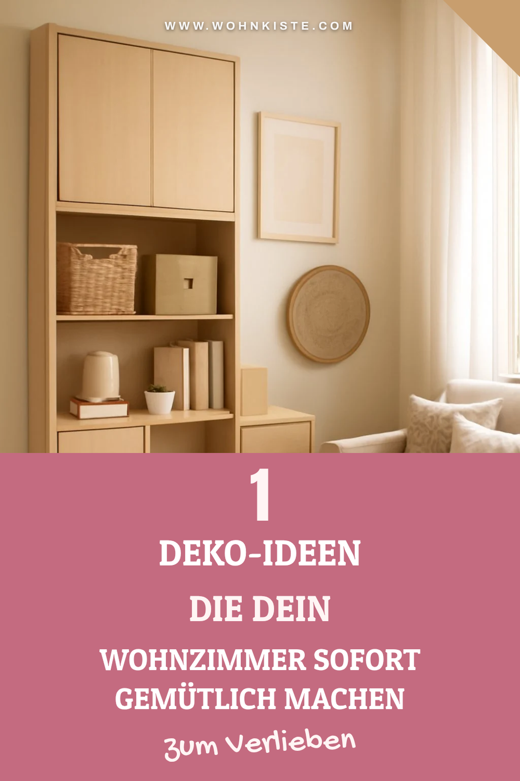 Gemütlichkeit in kleinen Räumen schaffen