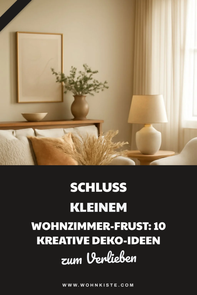Schluss kleinem Wohnzimmer-Frust: 10 kreative Deko-Ideen