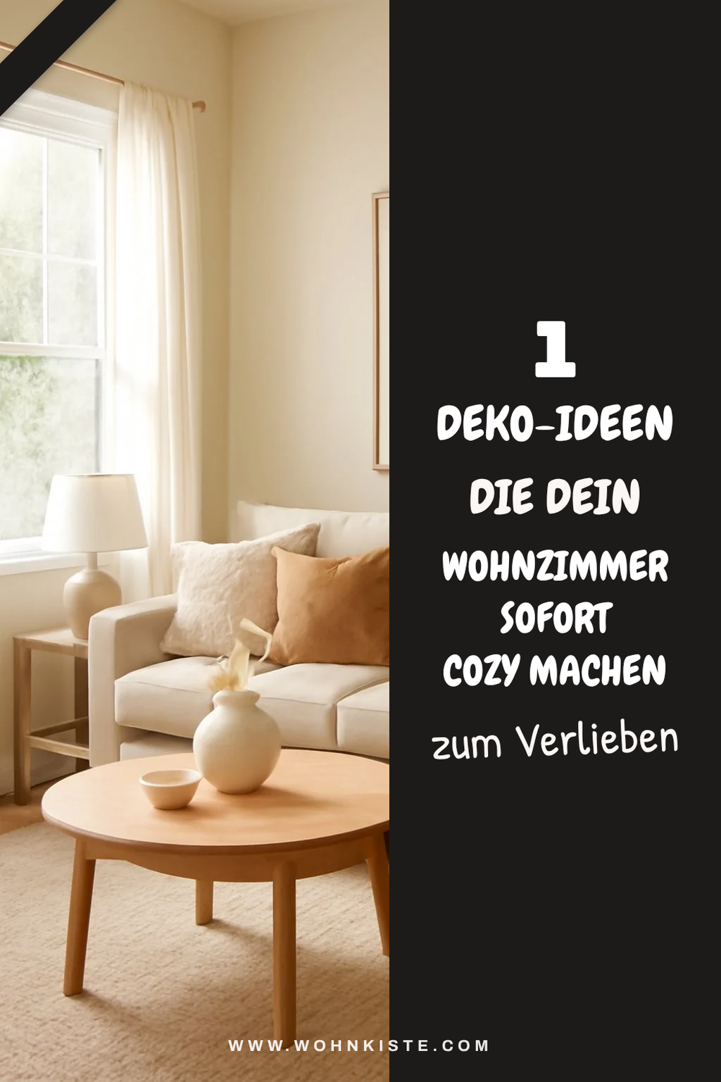 So verwandelst du dein kleines Wohnzimmer in einen gemütlichen Rückzugsort