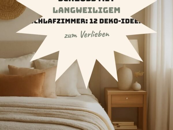 Schluss mit langweiligem Schlafzimmer: 12 Deko-Ideen