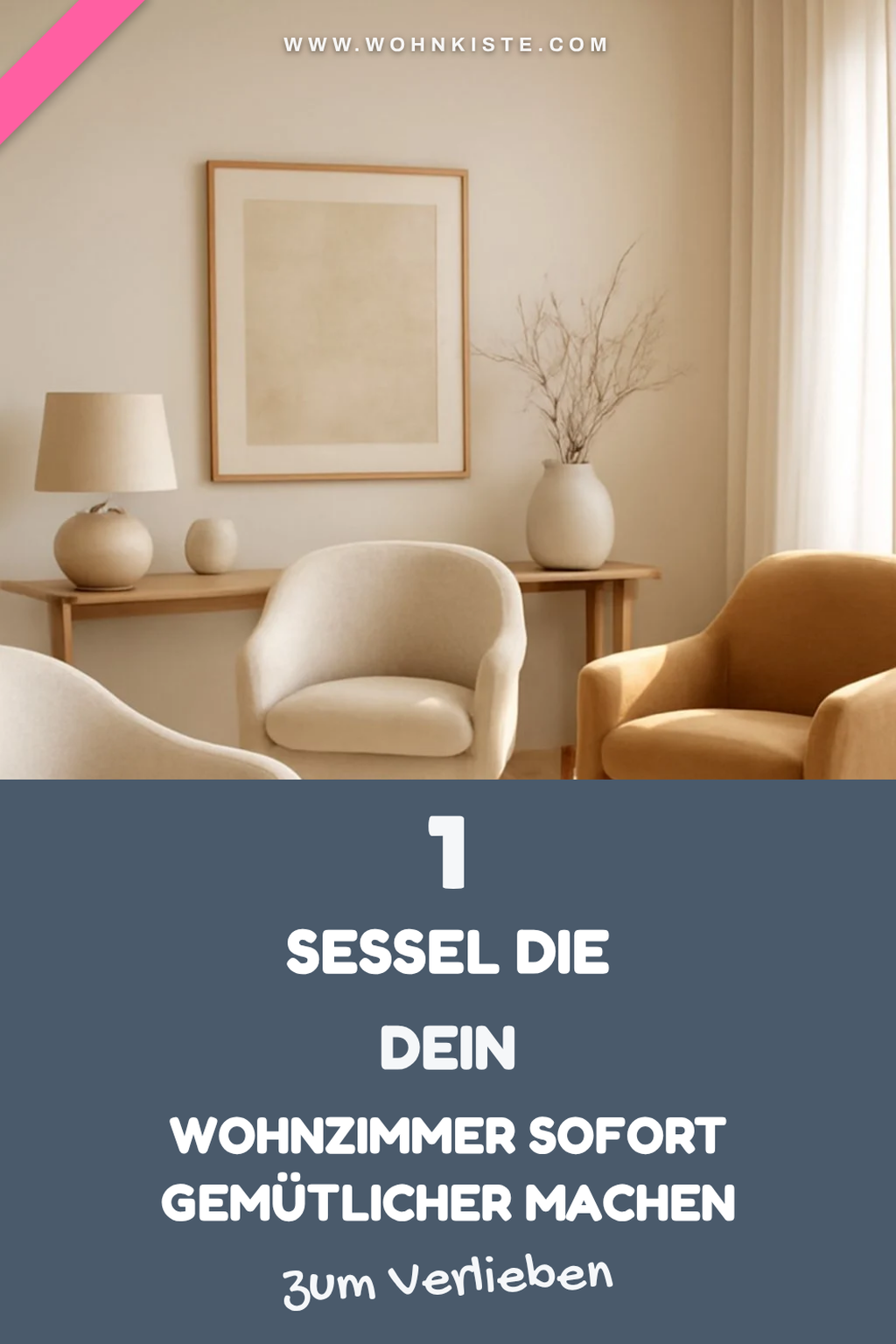 Diese 3 Sessel verwandeln dein Wohnzimmer in eine Wohlfühloase