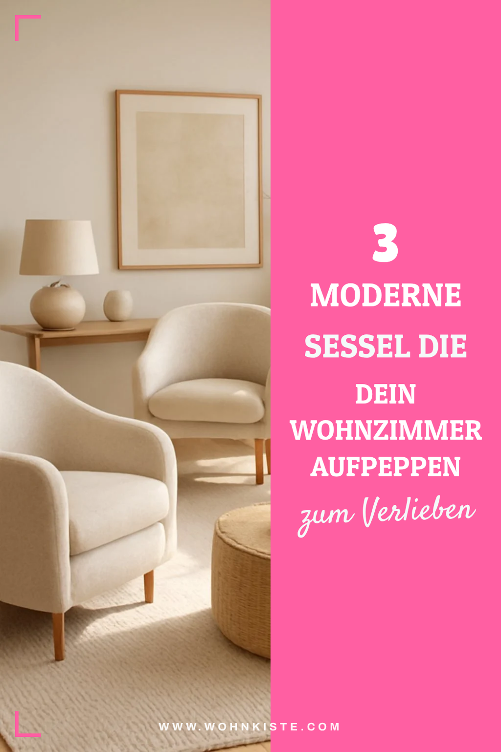 Diese 4 moderne Sessel passen in jedes Wohnzimmer