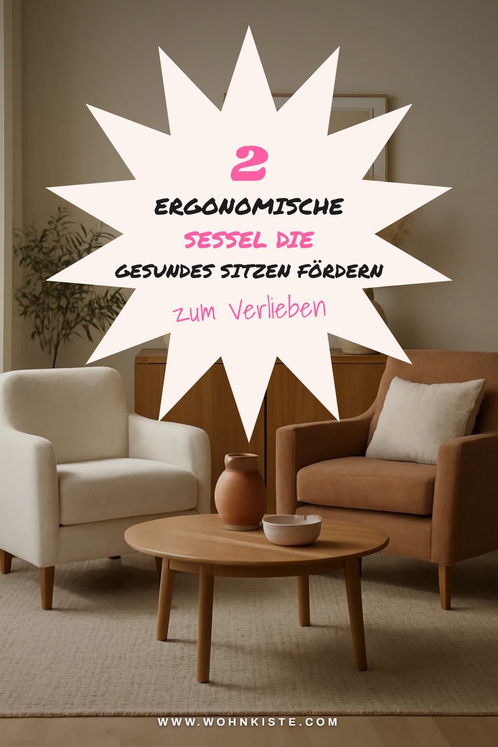 Ergonomische Sessel für gesundes Sitzen