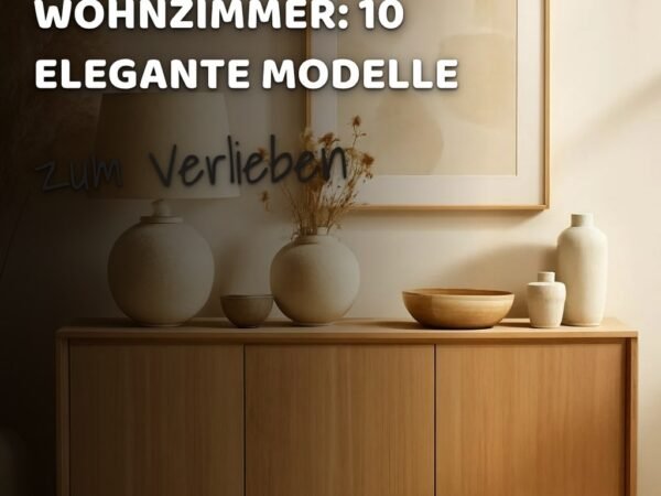 Sideboard fürs Wohnzimmer: 10 elegante Modelle 2026