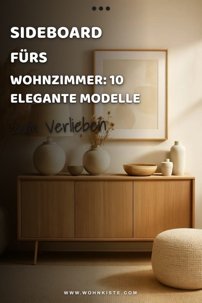 Sideboard fürs Wohnzimmer: 10 elegante Modelle 2026