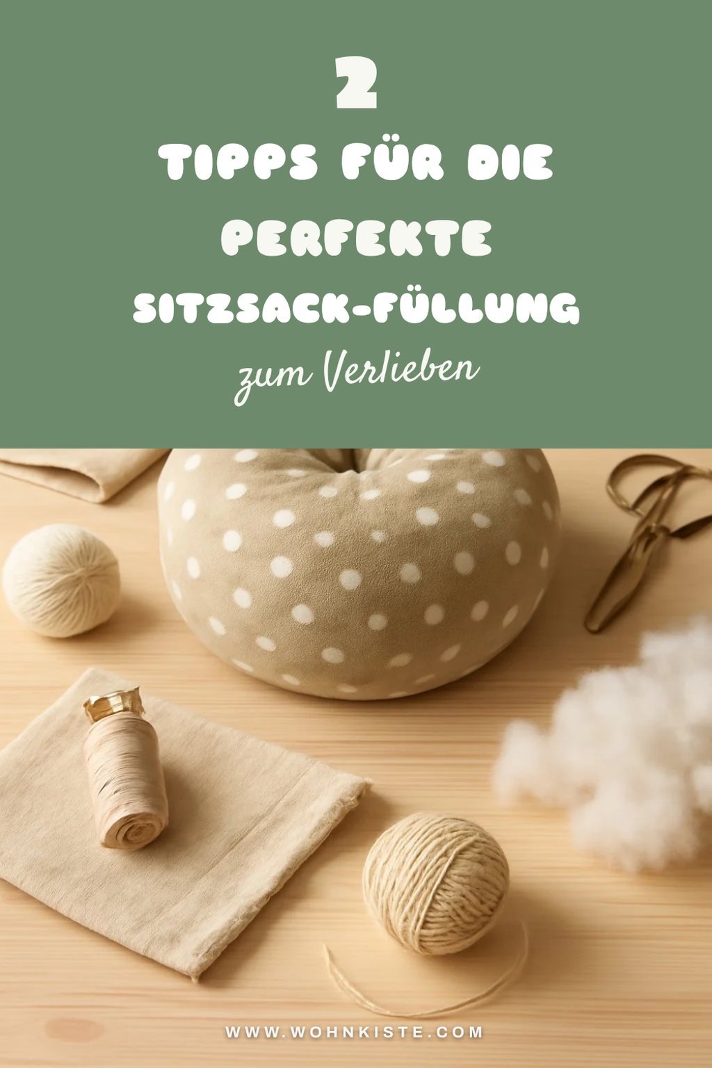 3 praktische Tipps für die Füllung deines Sitzsacks
