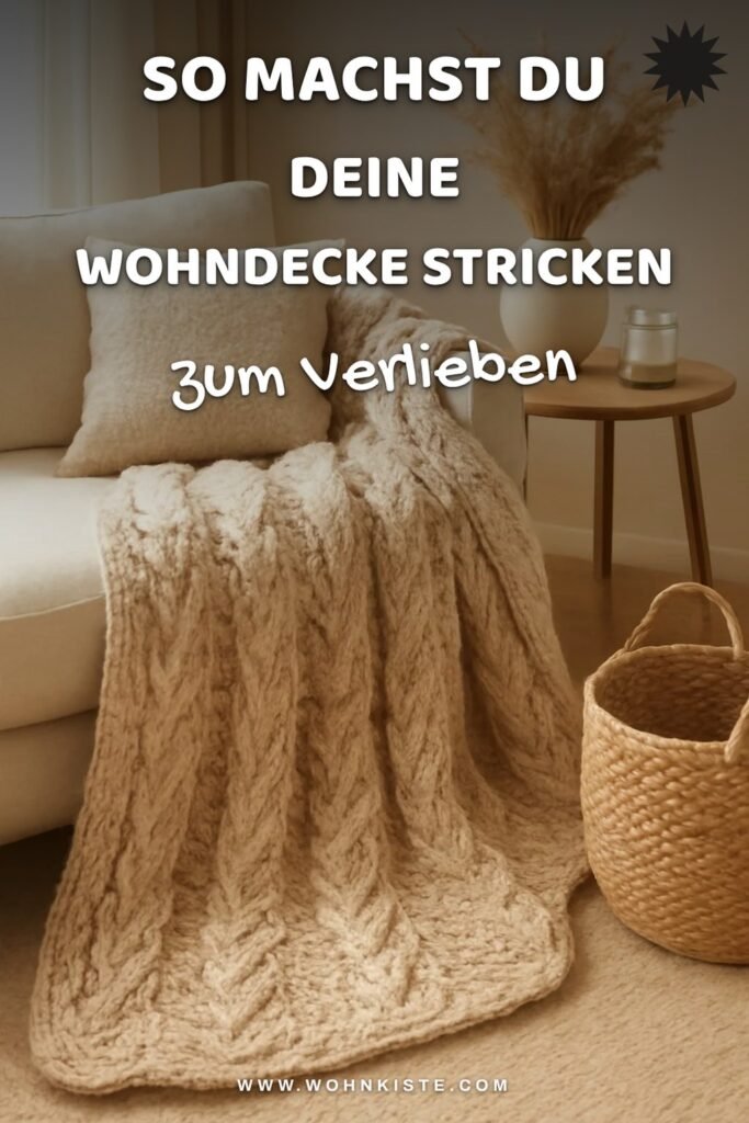So machst du deine Wohndecke stricken 2026 einfach