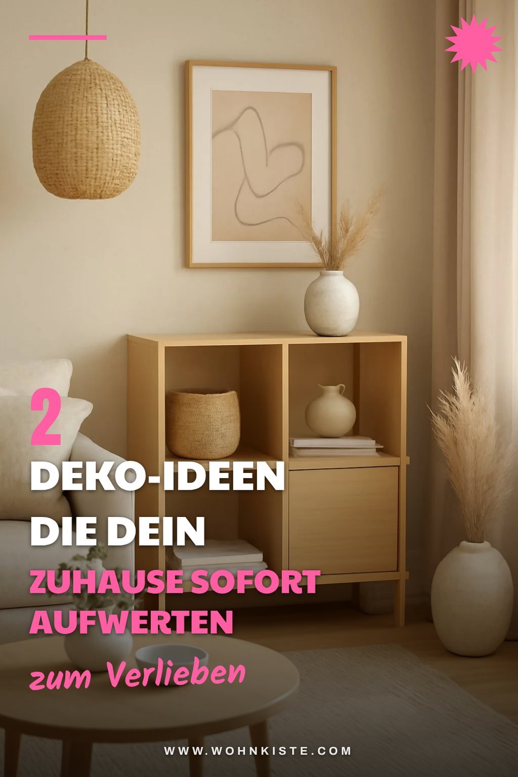 Dekorative Elemente für mehr Stil