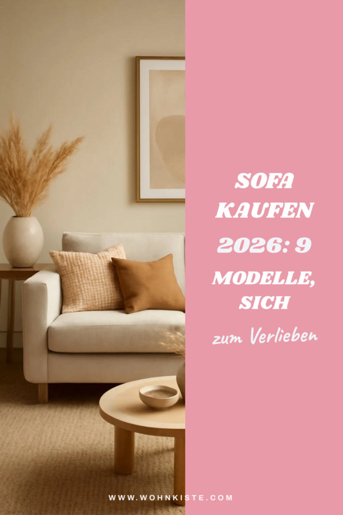 Sofa kaufen 2026: 9 Modelle, die sich wirklich lohnen