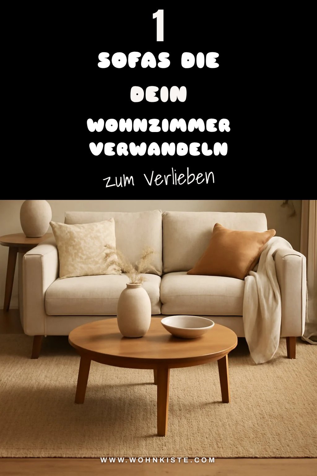 So findest du das perfekte Sofa für dein Wohnzimmer