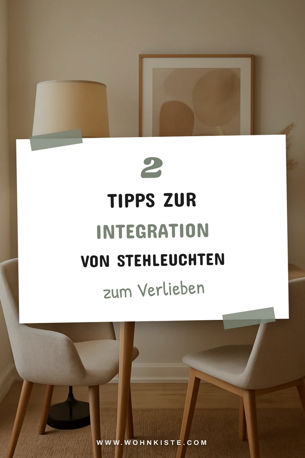 So integrierst du Stehleuchten in dein Raumkonzept