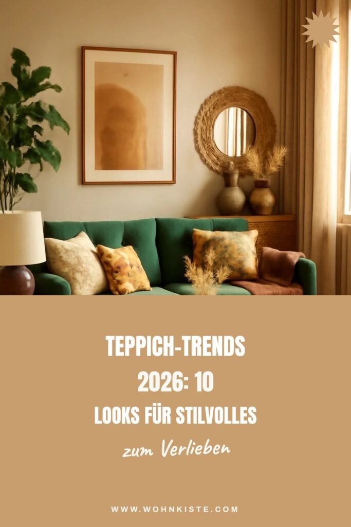Teppich-Trends 2026: 10 Looks für ein stilvolles Wohnzimmer