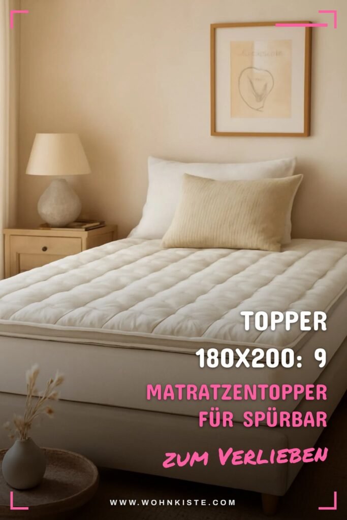 Topper 180x200: 9 Matratzentopper für spürbar besseren Schlaf