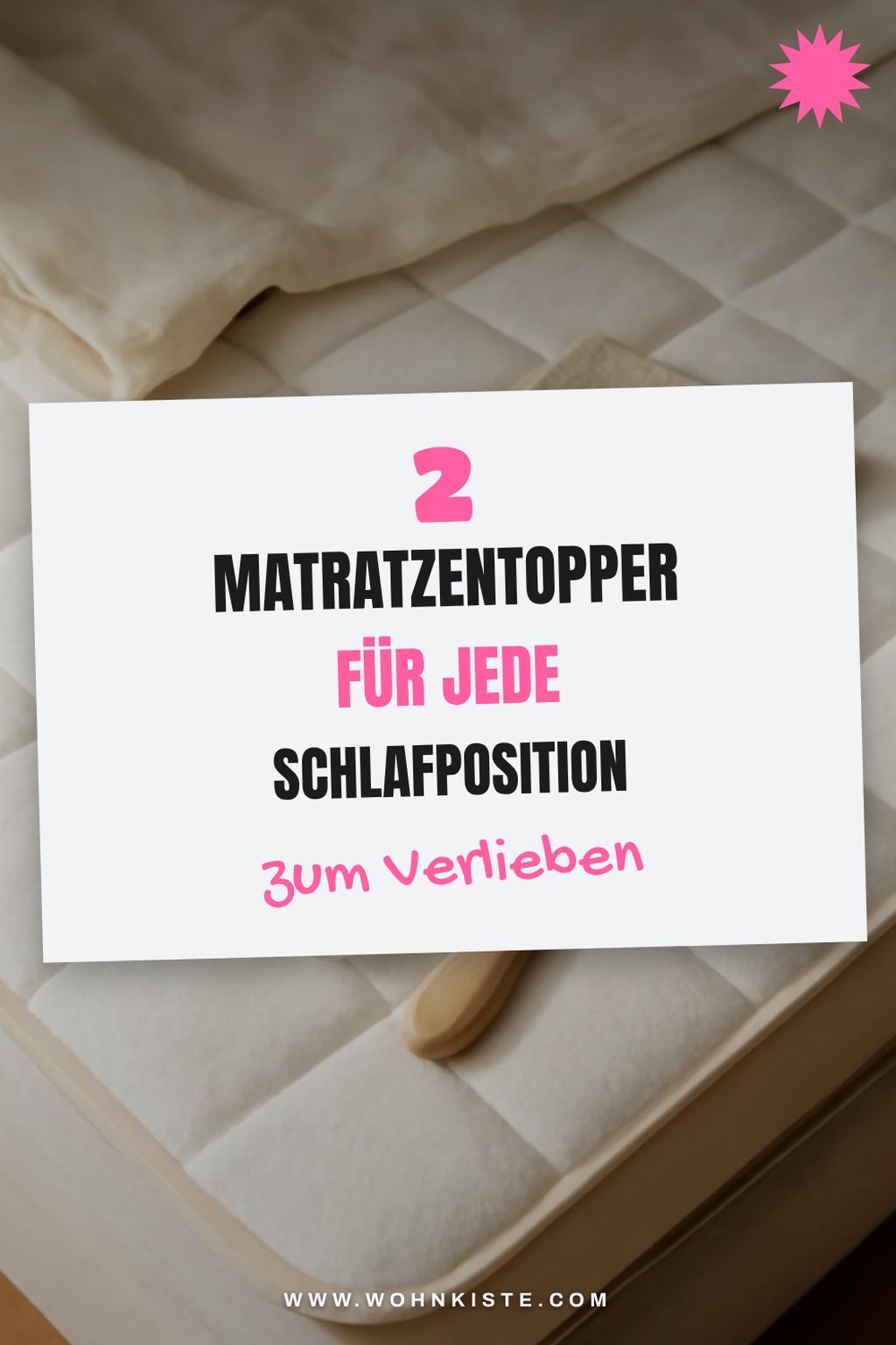 Matratzentopper für jede Schlafposition