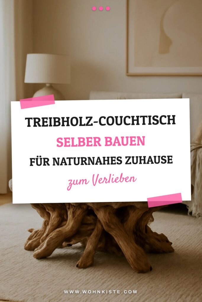 Treibholz-Couchtisch selber bauen für ein naturnahes Zuhause