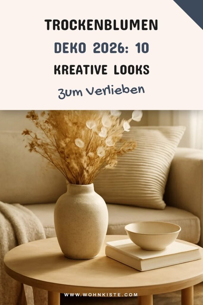 Trockenblumen Deko 2026: 10 kreative Looks für deinen Sommer