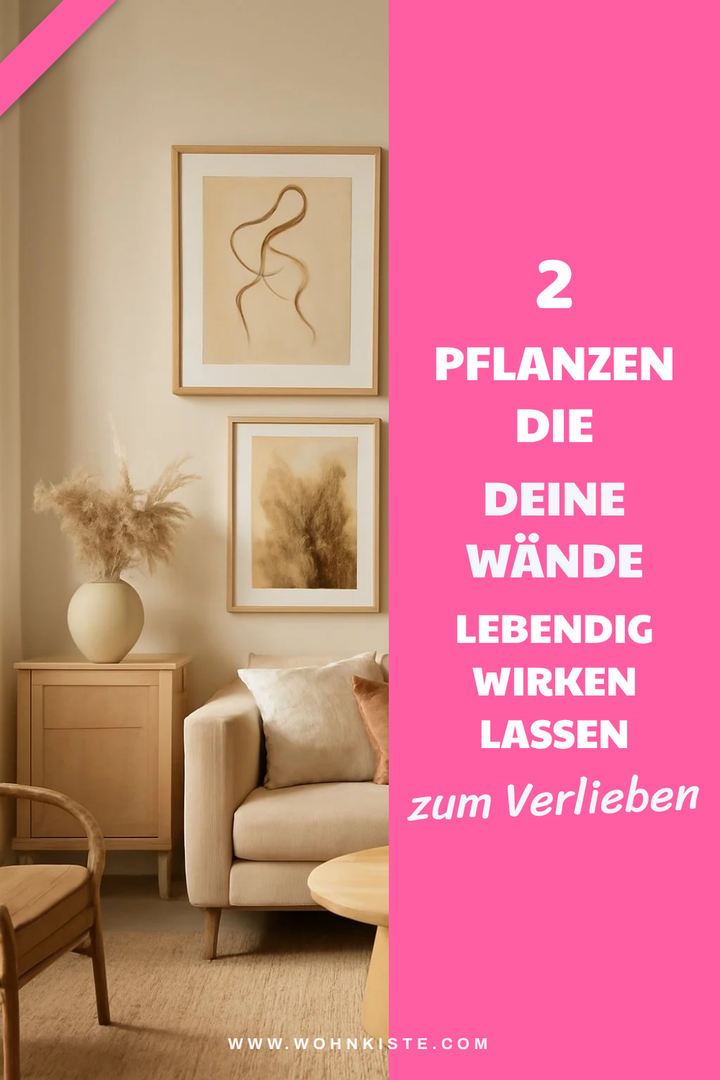 Wie Pflanzen die Wandgestaltung aufwerten