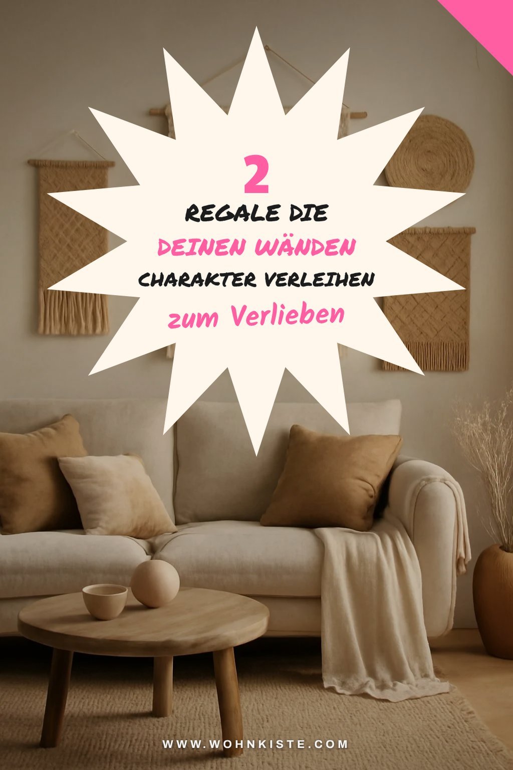 Wie Regale als Dekoration fungieren