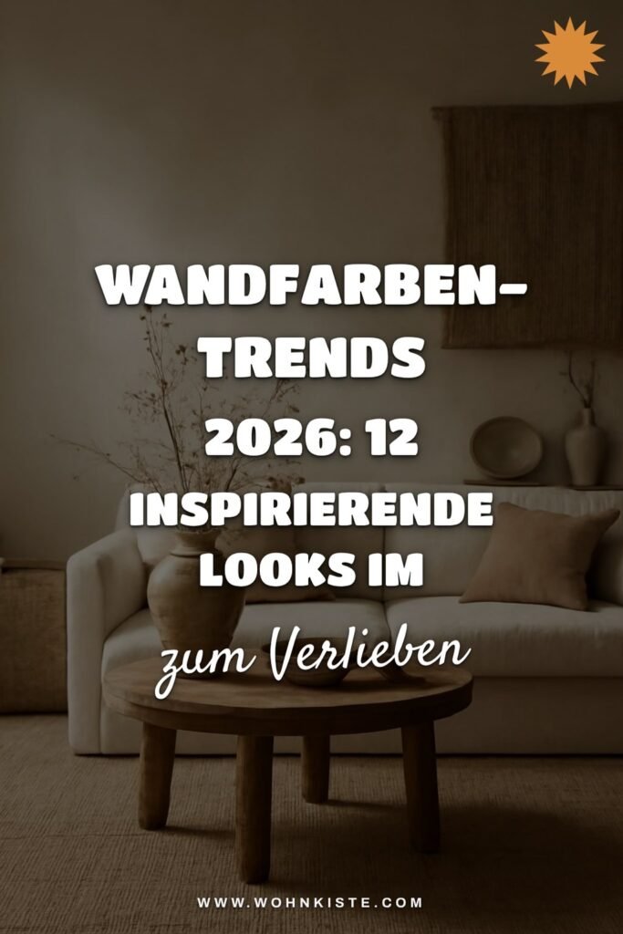 Wandfarben-Trends 2026: 12 inspirierende Looks im Vergleich