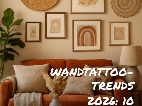 Wandtattoo-Trends 2026: 10 kreative Ideen für jeden Stil