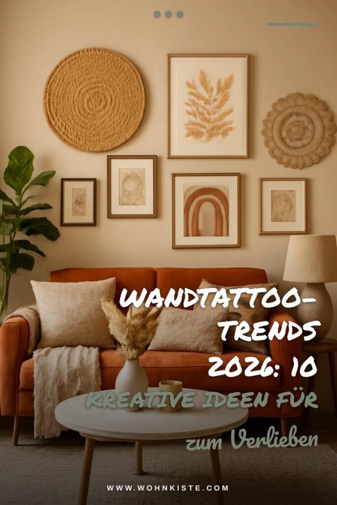 Wandtattoo-Trends 2026: 10 kreative Ideen für jeden Stil