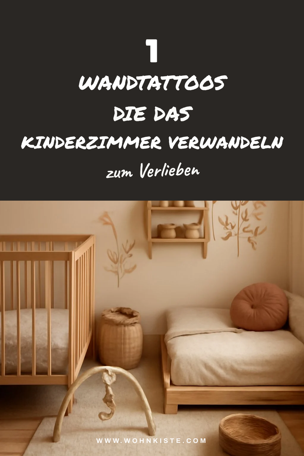 So verleihst du dem Kinderzimmer mit Wandtattoos einen neuen Look