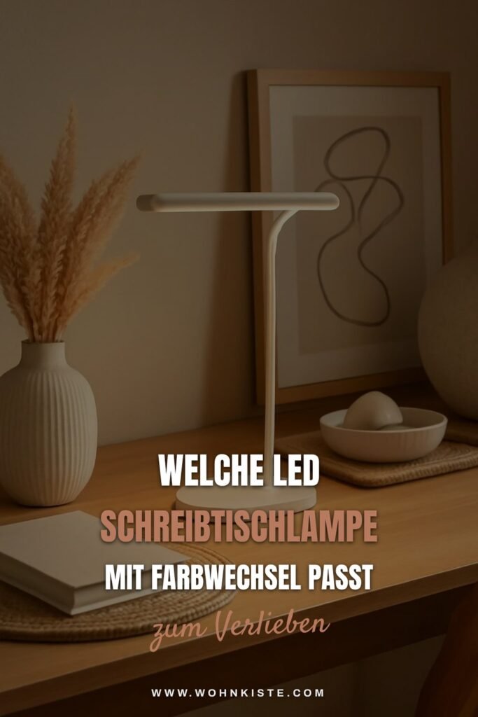 Welche LED Schreibtischlampe mit Farbwechsel passt zu dir?