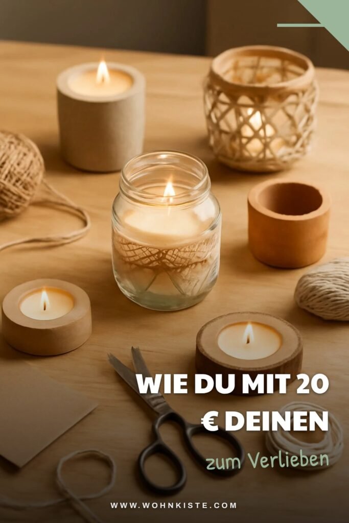 Wie du mit 20 € deinen Gold-Kerzenhalter selbst machst