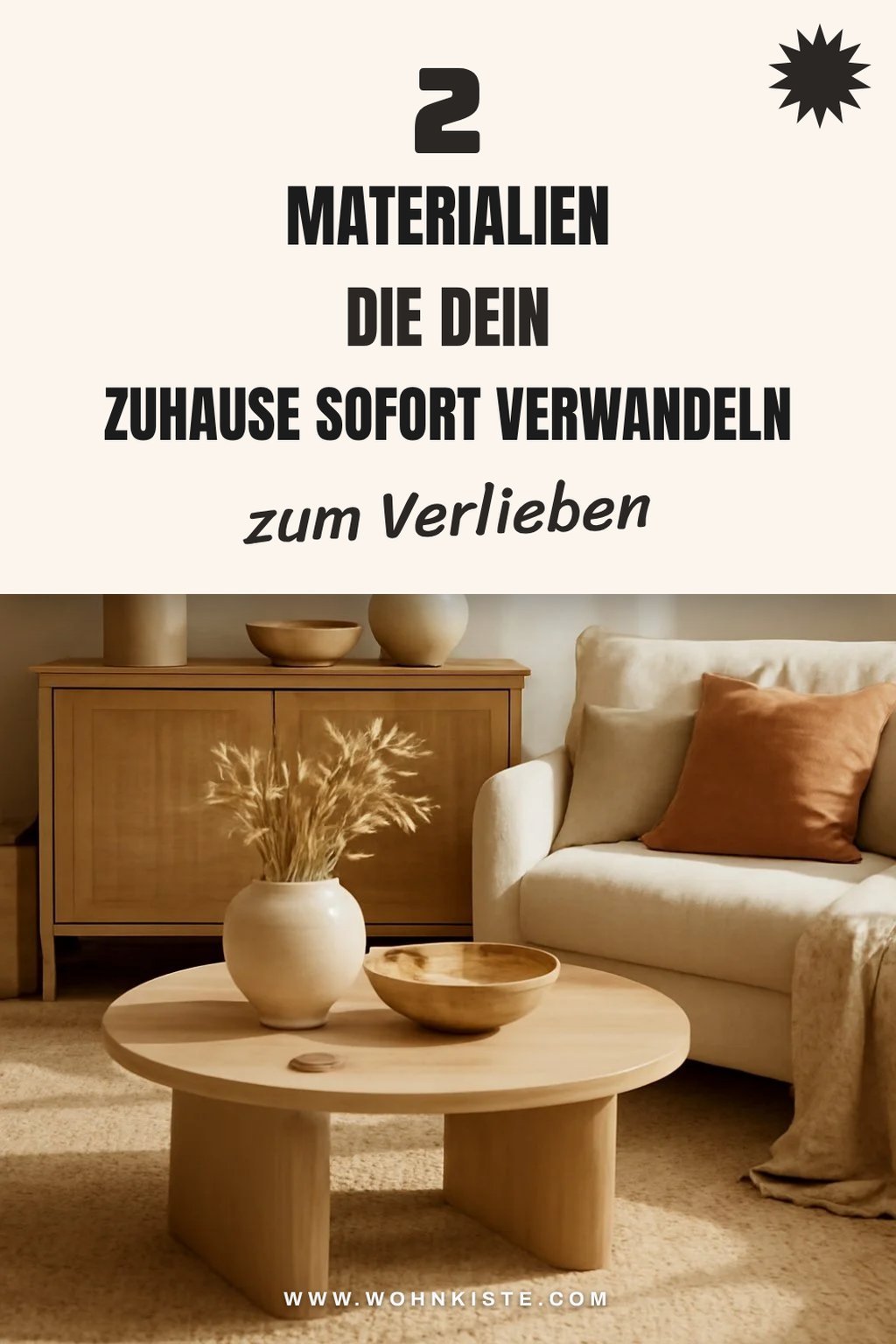 So verwandelst du dein Zuhause mit 5 nachhaltigen Materialien