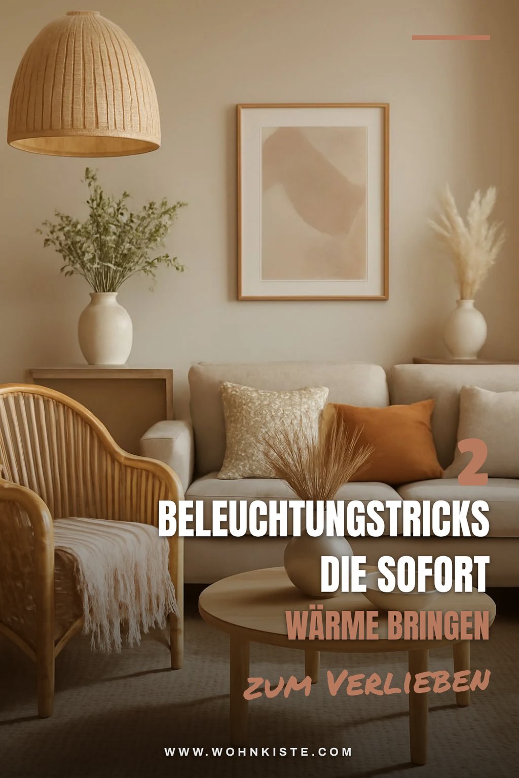 Beleuchtung für eine gemütliche Atmosphäre
