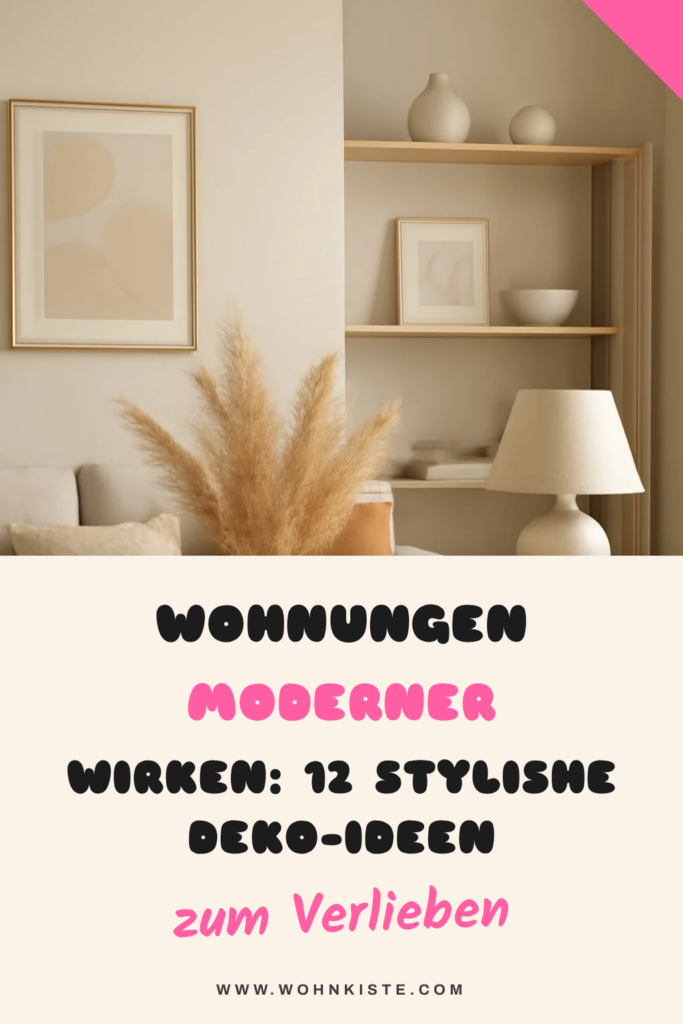Wohnungen moderner wirken: 12 Stylishe Deko-Ideen für 2026
