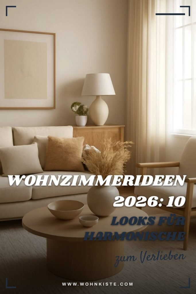 Wohnzimmerideen 2026: 10 Looks für harmonische Sommerabende