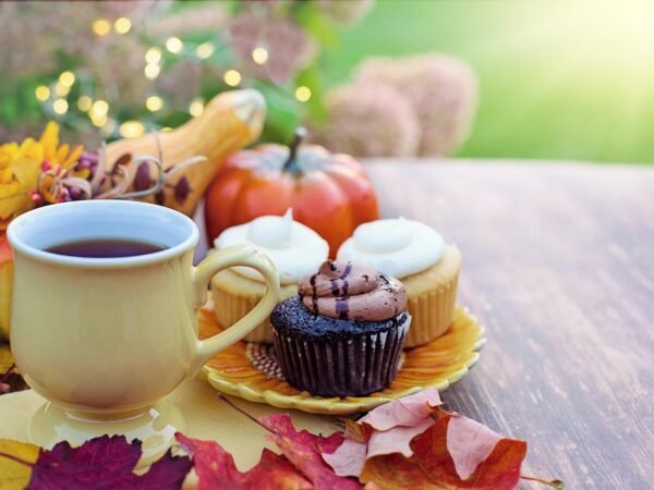 10 Herbstdeko Tisch Outdoor