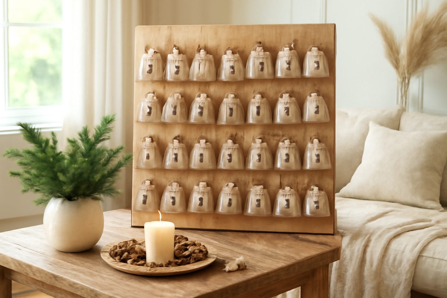 Adventskalender füllen mit Anleitung in 6 Schritten