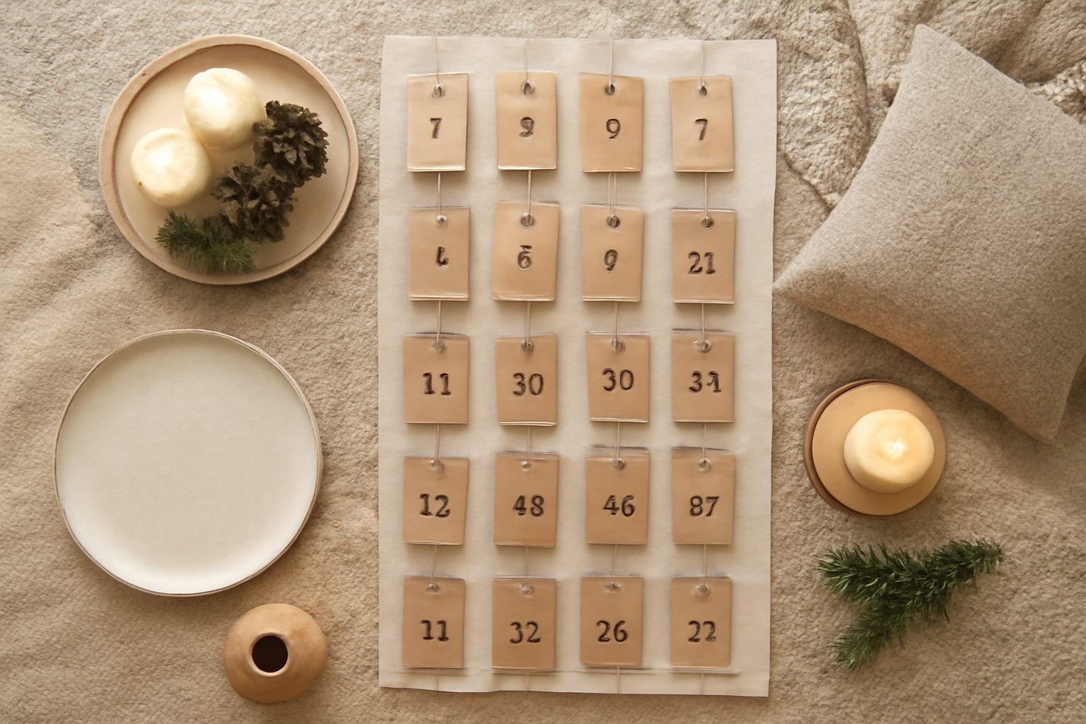 Adventskalender füllen ohne Aufwand