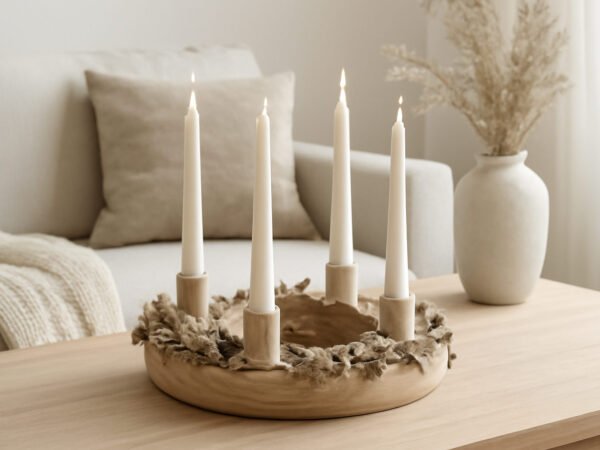 Adventskranz Holz Erzgebirge ohne Vorkenntnisse
