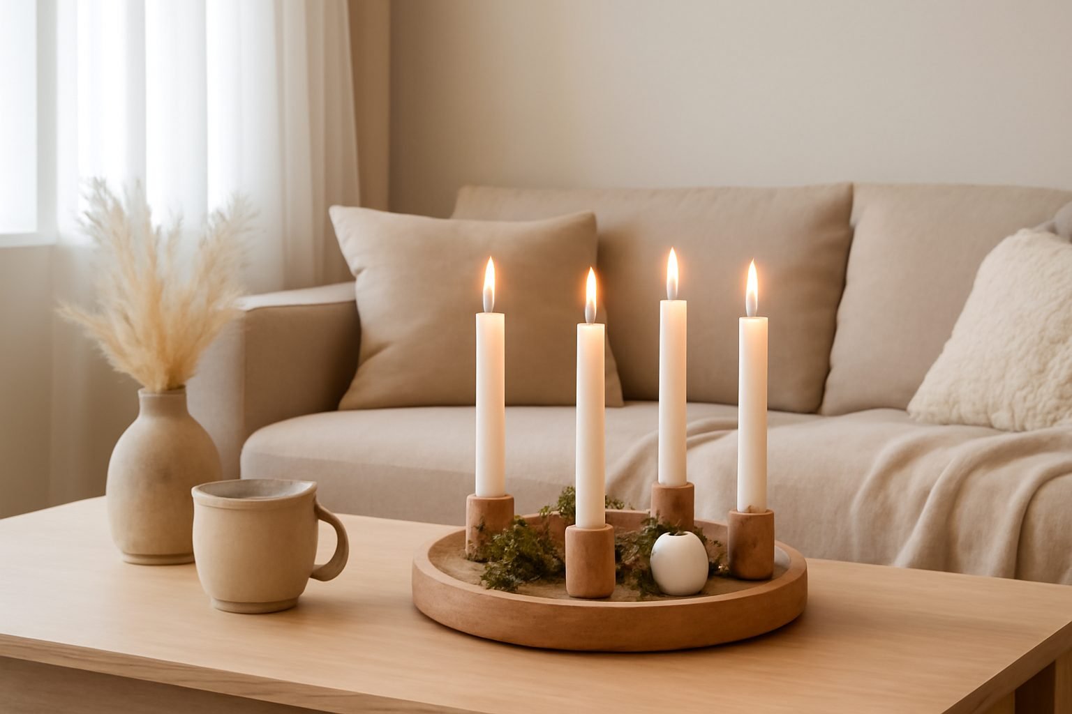 Adventskranz Holz modern: 11 Ideen zum Verschenken