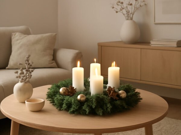 Adventskranz Ideen — 17 einfache Varianten